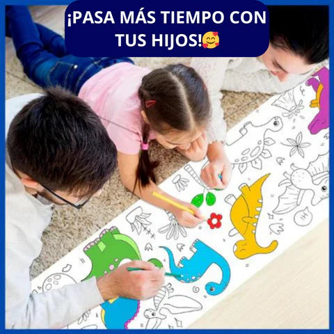 OFERTA 2x1, ROLLO PARA COLOREAR DE 3 METROS🥳