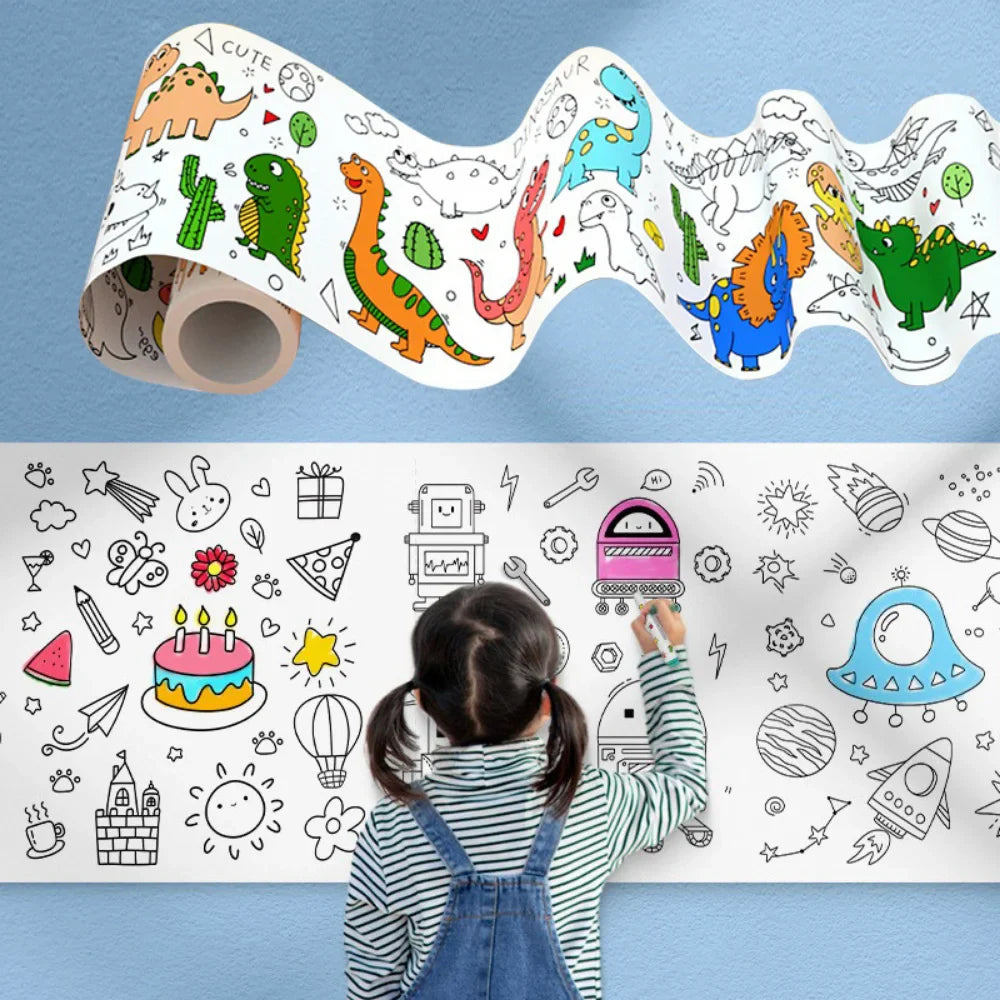 OFERTA 2x1, ROLLO PARA COLOREAR DE 3 METROS🥳