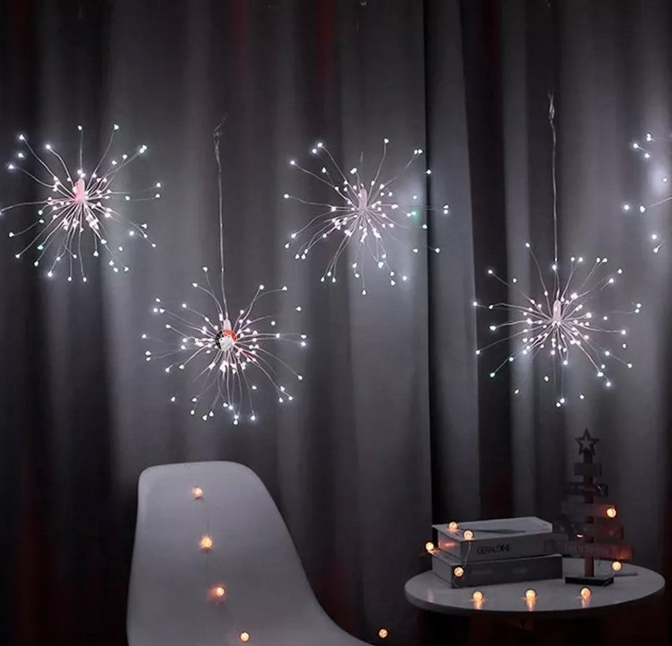 Luces Fuegos Artificiales LED-TrendStar™ 🎇- 3 METROS(500 luces)