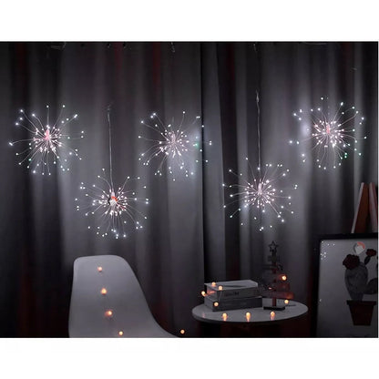 Luces Fuegos Artificiales LED-TrendStar™ 🎇- 3 METROS(500 luces)