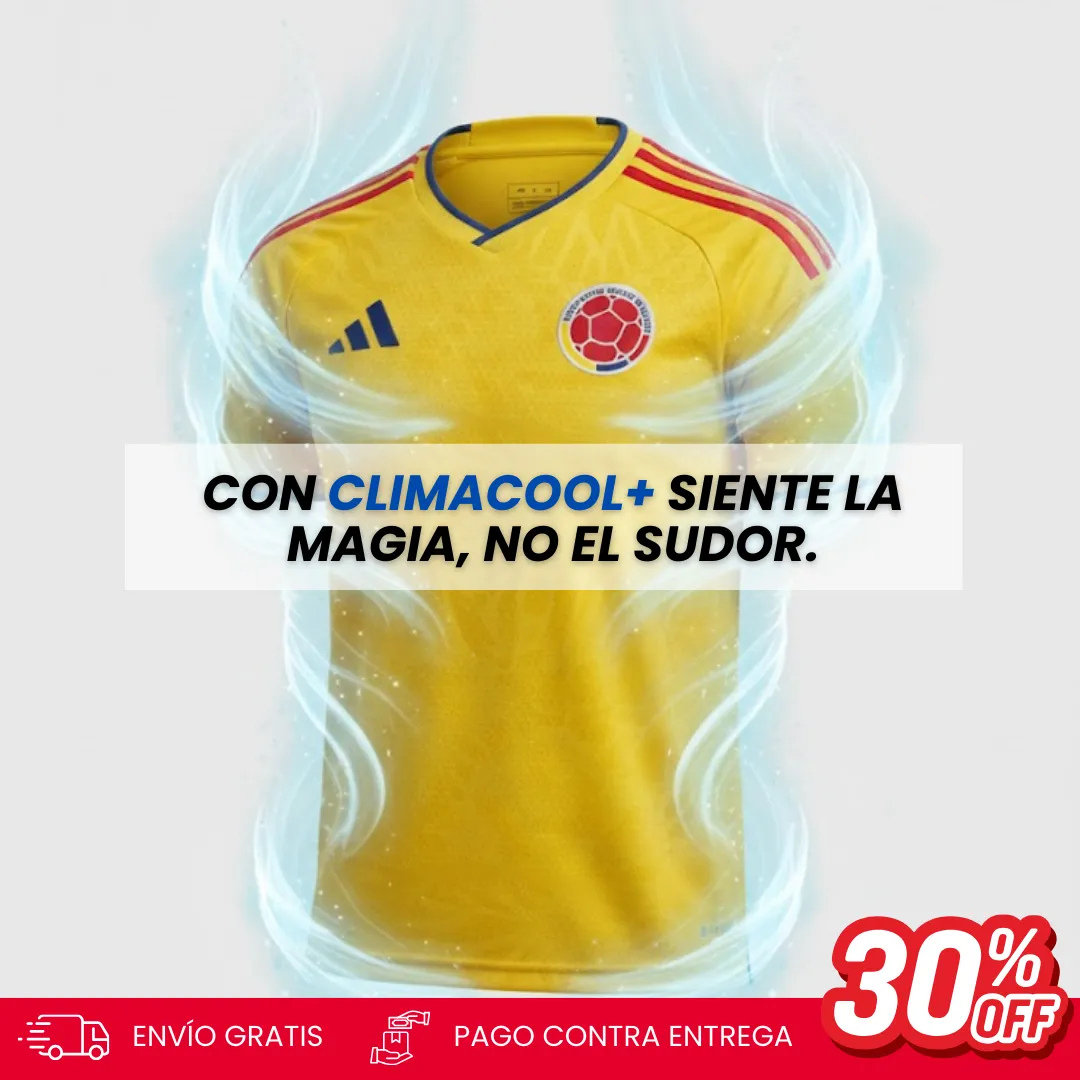 Camiseta Premium Colombia 2026 – Diseño Tipo Jugador