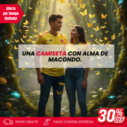 Camiseta Premium Colombia 2026 – Diseño Tipo Jugador